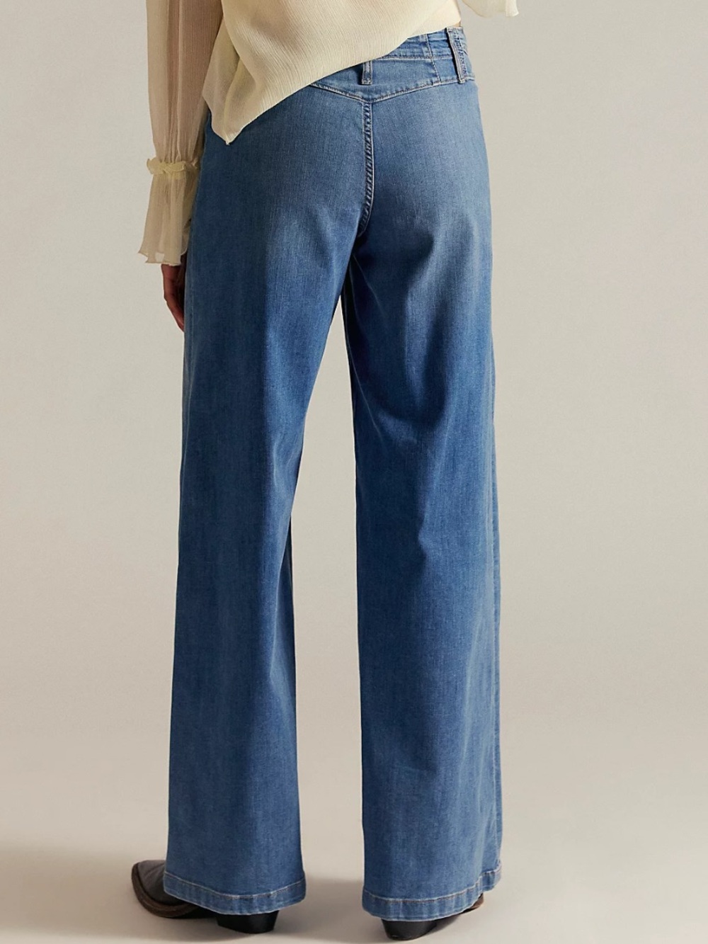 We The Free Libre Wide-Leg Jeans - Free People size 26S - Picture 2 of 6